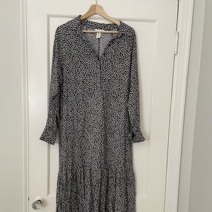 H&M floral maxi dress